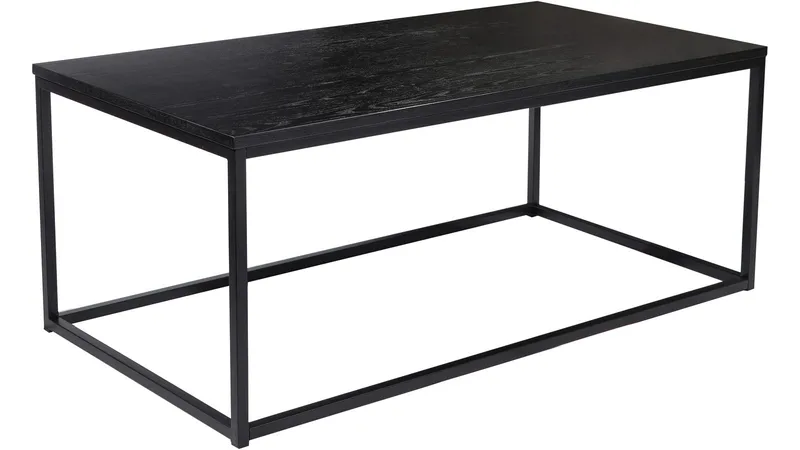 Sofabord Dover 120x60 cm, Svart askefiner