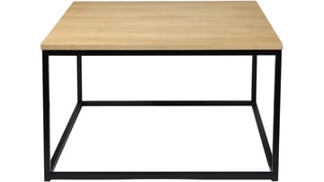 Sofabord Dover 80x80 cm - Hvitpigmentert - Møbler - Bord - Sofabord & salongbord