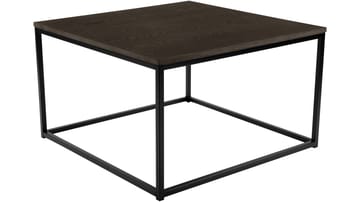 Sofabord Dover 80x80 cm - Mørkebrun eikefiner - Møbler - Bord - Sofabord & salongbord