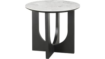 Sofabord Drivor 50 cm - Svartlakkert askefiner - Møbler - Bord - Marmorbord