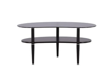 Egg Sofabord 101x80 cm - Svart - Møbler - Bord - Sofabord & salongbord