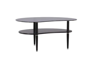 Egg Sofabord 101x80 cm - Svart - Møbler - Bord - Sofabord & salongbord