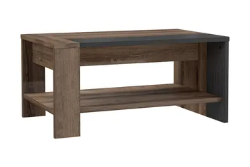 Elhovo Sofabord 90 cm - Brun/Svart - Møbler - Bord - Sofabord & salongbord