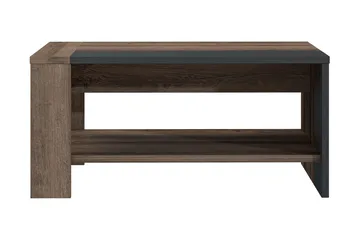 Elhovo Sofabord 90 cm - Brun/Svart - Møbler - Bord - Sofabord & salongbord