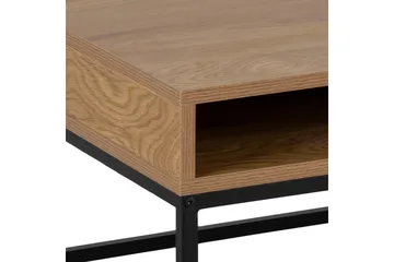 Elmorral Sofabord 80x80 cm - Natur - Møbler - Bord - Sofabord & salongbord - Sofabord med oppbevaring