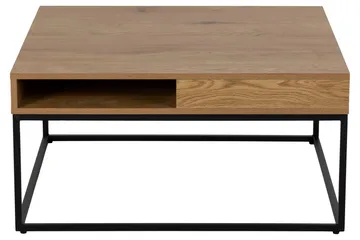 Elmorral Sofabord 80x80 cm - Natur - Møbler - Bord - Sofabord & salongbord - Sofabord med oppbevaring