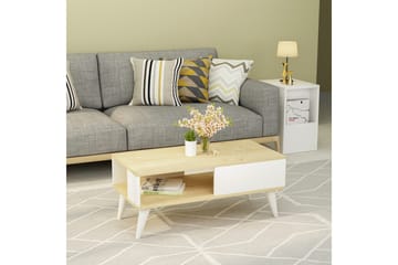 Ergene Sofabord 90x40x90 cm - Blå - Møbler - Bord - Sofabord & salongbord