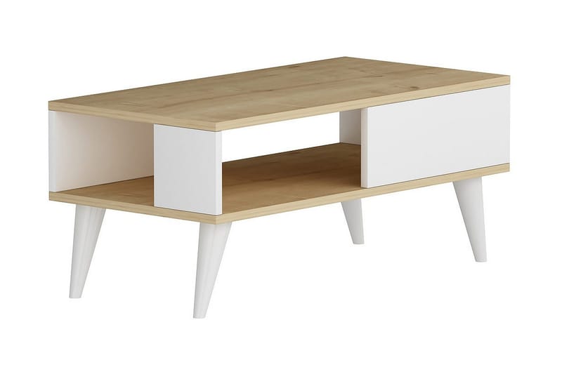 Ergene Sofabord 90x40x90 cm - Blå - Møbler - Bord - Sofabord & salongbord