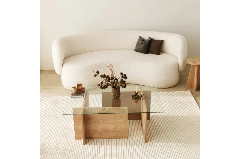 Escape Sofabord 105 cm - Eik - Møbler - Bord - Sofabord & salongbord