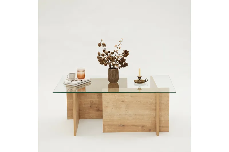Escape Sofabord 105 cm - Eik - Møbler - Bord - Sofabord & salongbord