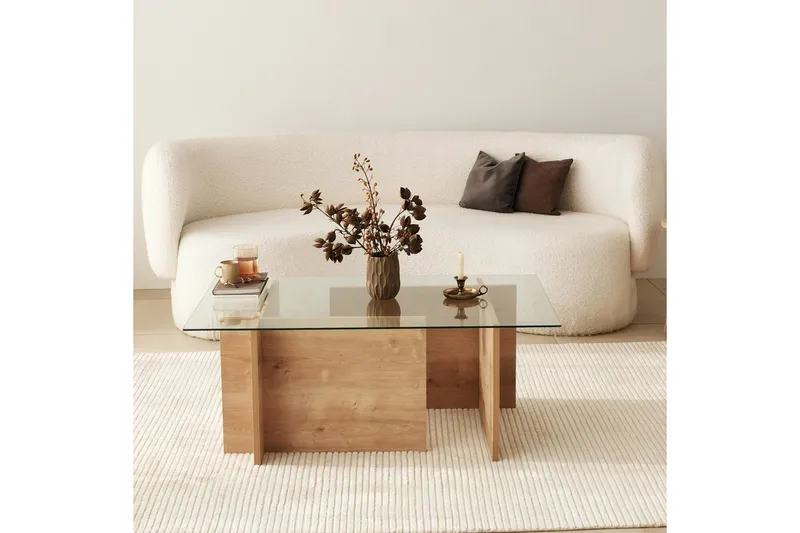 Escape Sofabord 105 cm, Eik