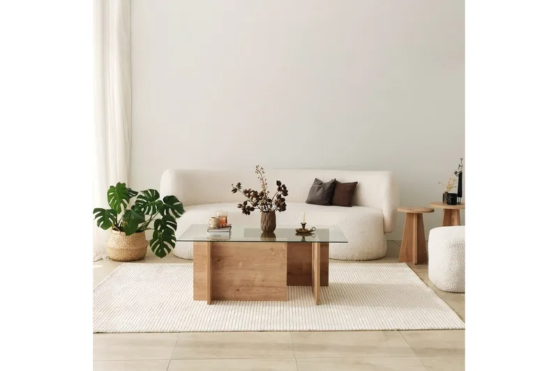 Escape Sofabord 105 cm - Eik - Møbler - Bord - Sofabord & salongbord