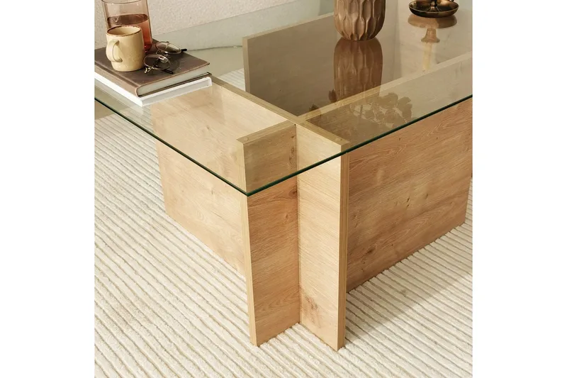 Escape Sofabord 105 cm - Eik - Møbler - Bord - Sofabord & salongbord