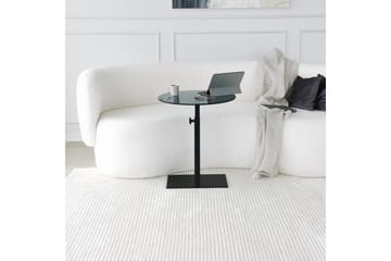 Essexa Sofabord 40x40x40 cm Rundt - Svart - Møbler - Bord - Sofabord & salongbord