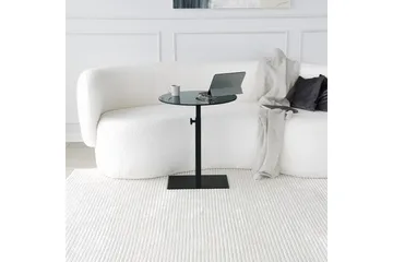 Essexa Sofabord 40x40x40 cm Rundt - Svart - Møbler - Bord - Sofabord & salongbord