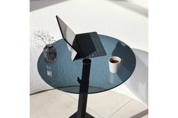 Essexa Sofabord 40x40x40 cm Rundt - Svart - Møbler - Bord - Sofabord & salongbord