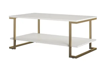 Evangelos Sofabord - Hvit - Møbler - Bord - Sofabord & salongbord