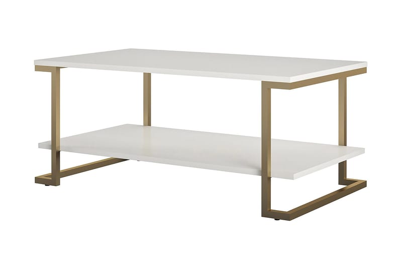 Evangelos Sofabord - Hvit - Møbler - Bord - Sofabord & salongbord