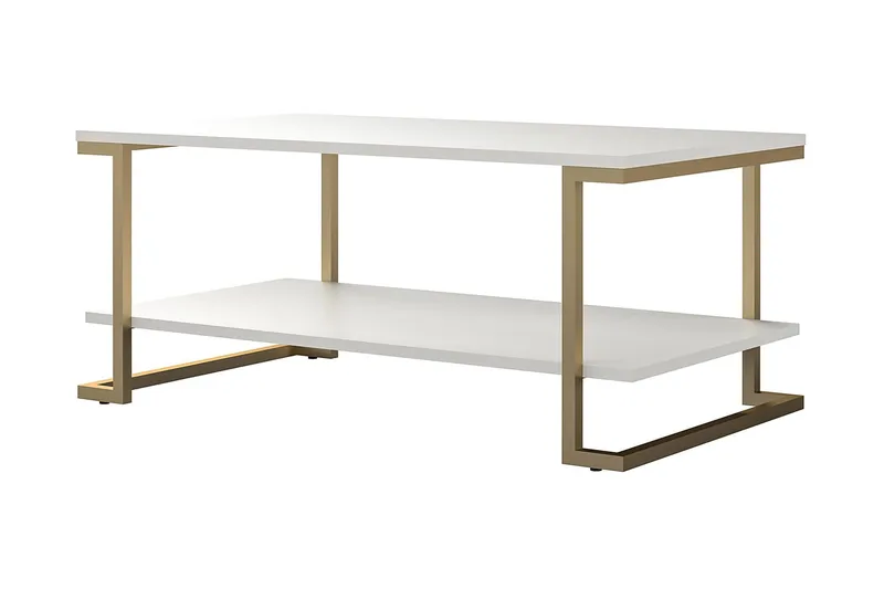 Evangelos Sofabord - Hvit - Møbler - Bord - Sofabord & salongbord