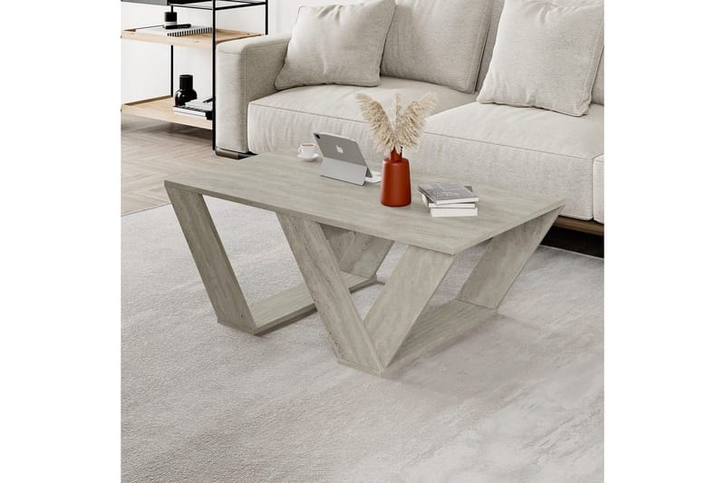 Sofabord Eviren Travertin - Travertin - Møbler - Bord - Sofabord & salongbord