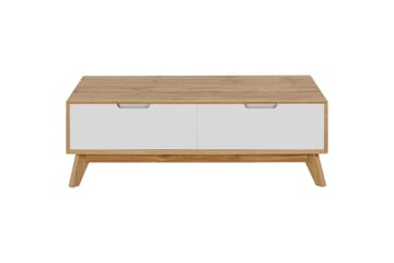Sofabord Ezra Wotan eik/hvit - Wotan eik/hvit - Møbler - Bord - Sofabord & salongbord