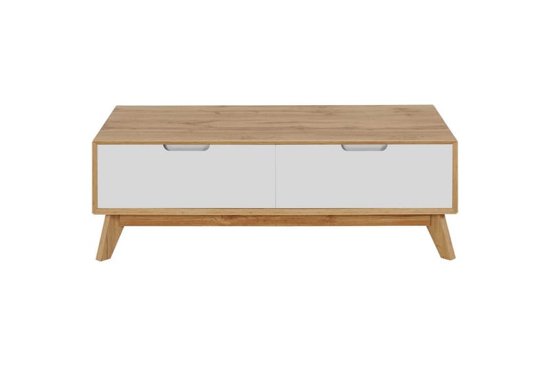 Sofabord Ezra Wotan eik/hvit - Wotan eik/hvit - Møbler - Bord - Sofabord & salongbord