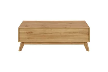 Sofabord Ezra Wotan eik/hvit - Wotan eik/hvit - Møbler - Bord - Sofabord & salongbord