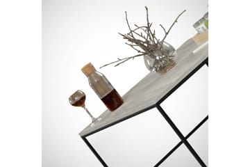 Falan Sofabord 75 cm - Grå/Svart - Møbler - Bord - Sofabord & salongbord
