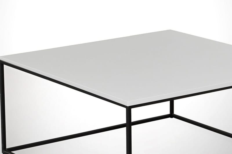 Falan Sofabord 75 cm - Hvit - Møbler - Bord - Sofabord & salongbord
