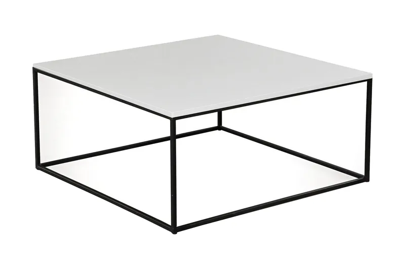 Falan Sofabord 75 cm - Hvit - Møbler - Bord - Sofabord & salongbord