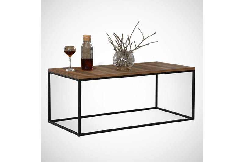 Falan Sofabord 95 cm - Brun - Møbler - Bord - Sofabord & salongbord