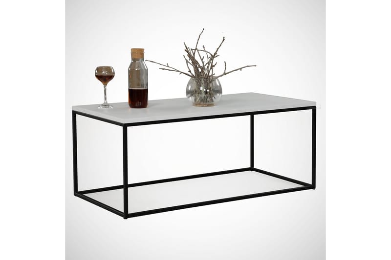 Falan Sofabord 95 cm - Ekstra Hvit - Møbler - Bord - Sofabord & salongbord