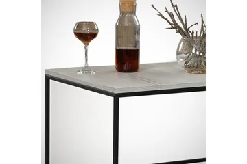 Falan Sofabord 95 cm - Grå/Marmor - Møbler - Bord - Sofabord & salongbord