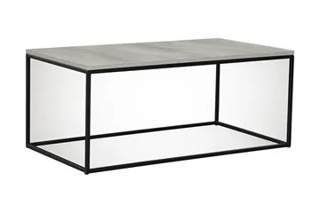 Falan Sofabord 95 cm - Grå/Marmor - Møbler - Bord - Sofabord & salongbord