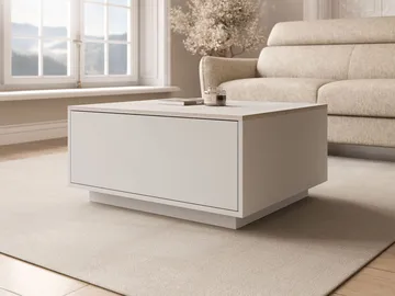 Ferik salongbord - beige - Møbler - Bord - Sofabord & salongbord - Sofabord med oppbevaring
