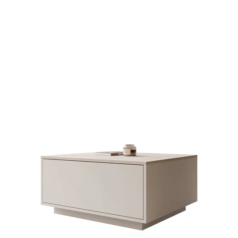 Ferik salongbord - beige - Møbler - Bord - Sofabord & salongbord - Sofabord med oppbevaring