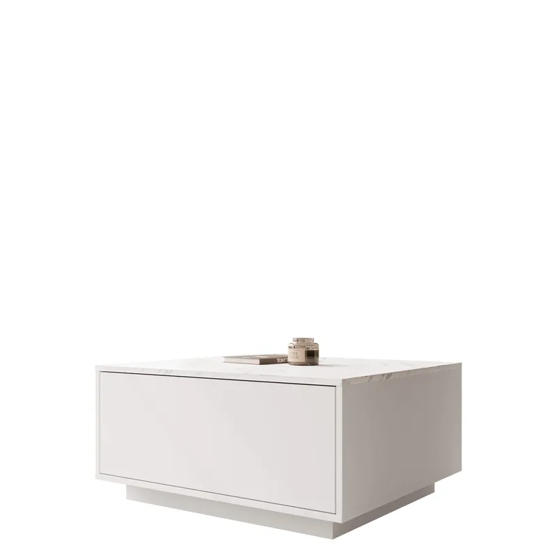 Ferik salongbord, hvit