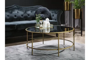 Florence Sofabord 88 cm - Svart - Møbler - Bord - Sofabord & salongbord