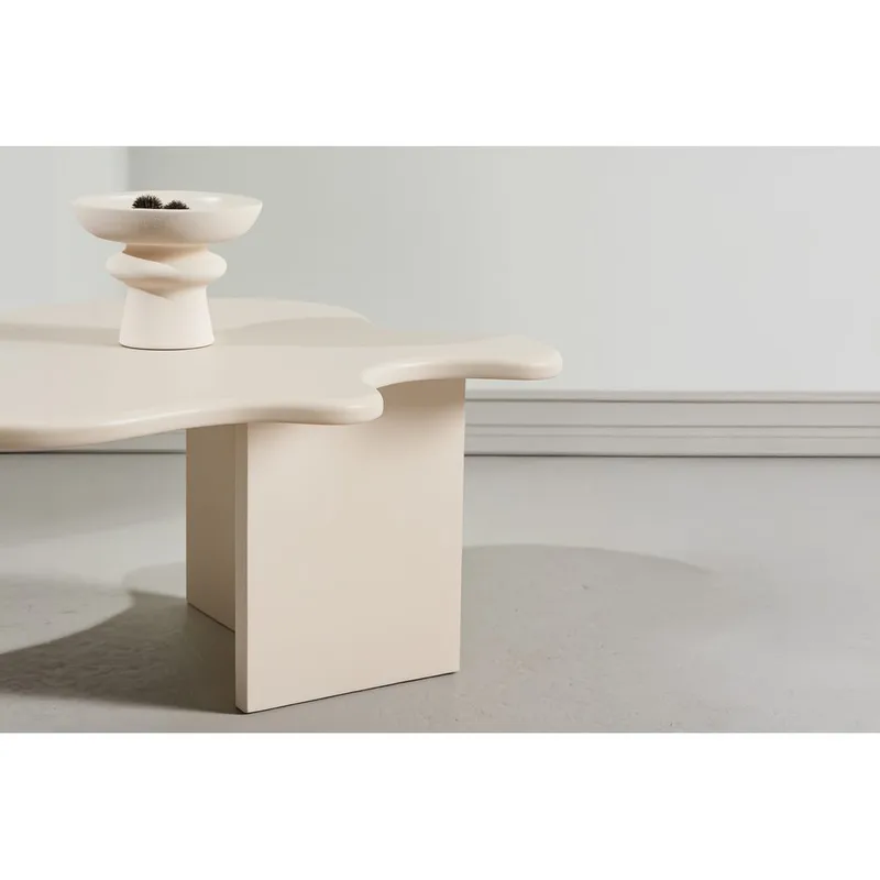 Sofabord Flower - Beige - Møbler - Bord - Sofabord & salongbord