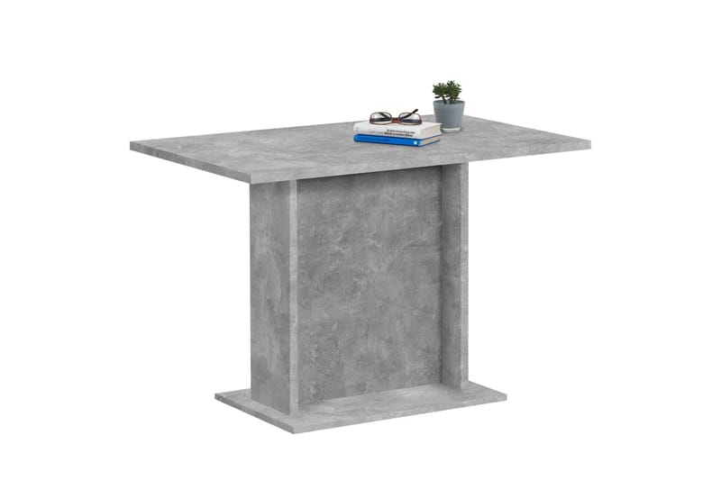 FMD Spisebord 110 cm betonggrå - Sofabord & salongbord