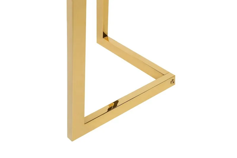 Frechen Sofabord 120 cm - Glass/Gull - Møbler - Bord - Sofabord & salongbord