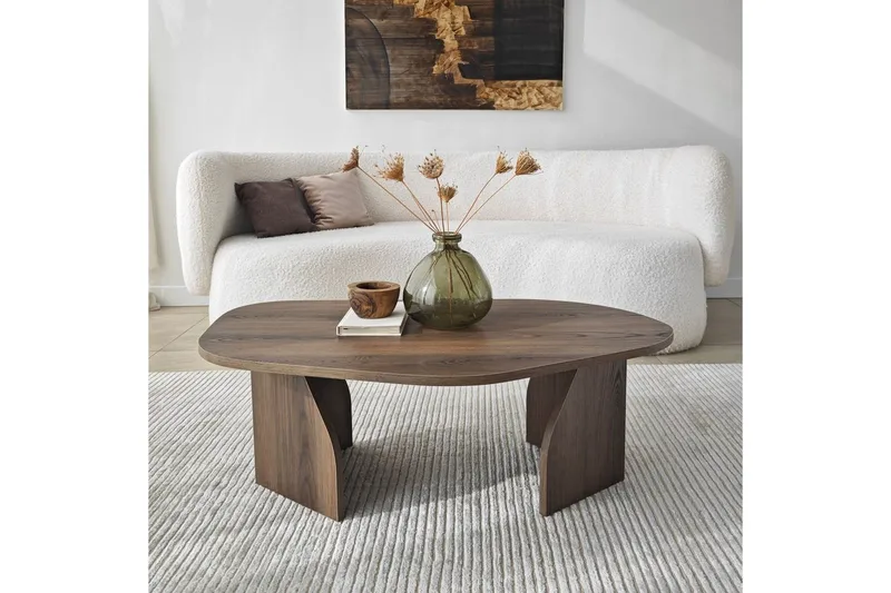 Sofabord Fredrilla Valnøtt - Valnøtt - Møbler - Bord - Sofabord & salongbord