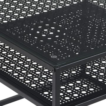 Galaro sofabord 60 cm - Gjennomsiktig og matt svart - Møbler - Bord - Sofabord & salongbord - Sofabord med oppbevaring