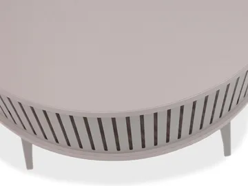 Galia sofabord 75 cm rundt - Beige|grå - Møbler - Bord - Sofabord & salongbord - Sofabord med oppbevaring