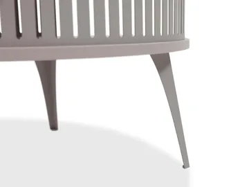Galia sofabord 75 cm rundt - Beige|grå - Møbler - Bord - Sofabord & salongbord - Sofabord med oppbevaring