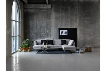 Ganesh Sofabord 82 cm Rund - Grå - Møbler - Bord - Sofabord & salongbord