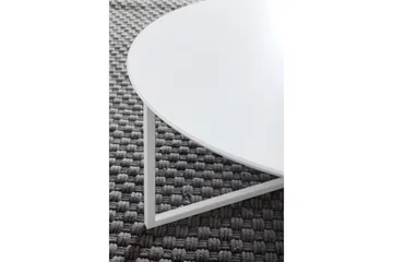 Giamanco Sofabord 80 cm Rundt - Hvit - Møbler - Bord - Sofabord & salongbord