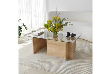 Giona Sofabord 105 cm - Brun - Møbler - Bord - Sofabord & salongbord