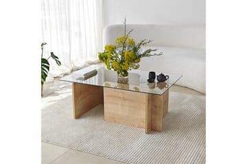 Giona Sofabord 105 cm - Brun - Møbler - Bord - Sofabord & salongbord