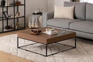 Gladfield Sofabord 90 cm - Valnøtt - Møbler - Bord - Sofabord & salongbord